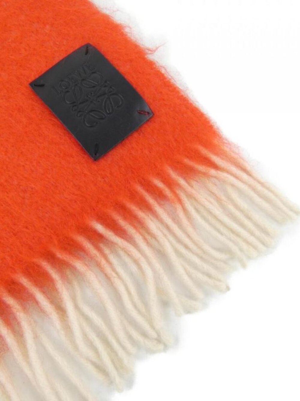 Loewe Scarf Red Yellow Orange - Picture 2 of 5